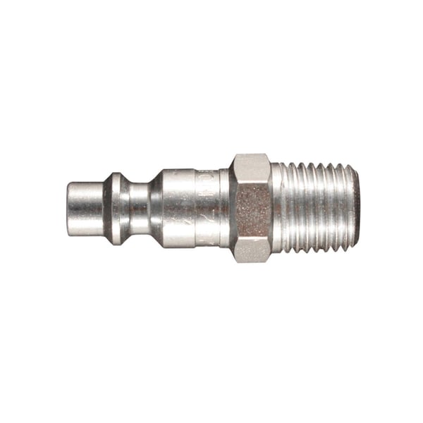 Milton 727BK M Style Quick Coupler - 0.25 in. Male Plug MIL727BK - main